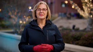 Holiday greetings from UBC Okanagan Principal Dr Lesley Cormack [upl. by Zannini]