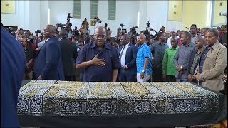 MSIBA WA MZEE MAJUTO Rais Magufuli alivyoibuka ghafla kuaga mwili [upl. by Buff890]