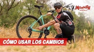 Cómo usar los cambios de la bicicleta desde cero [upl. by Tehr]