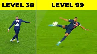 Kylian Mbappé Goals Level 1 to Level 100 [upl. by Afatsum]