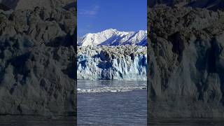 Hubbard Glacier Alaskas Majestic Ice Giant shorts breathtakingviewsicebergmiracleAK [upl. by Rillings398]