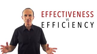 Effectiveness vs Efficiency [upl. by Jala783]