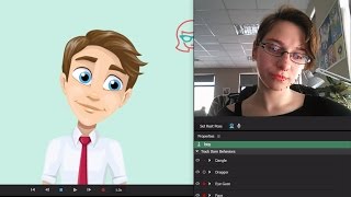 Adobe Character Animator Demonstration  Free Puppet Templates [upl. by Ahsiym598]