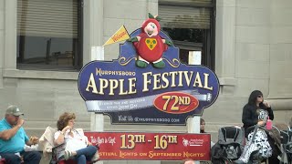 2023 Apple Festival Parade Harrisburg Marching Bulldogs [upl. by Adgam]