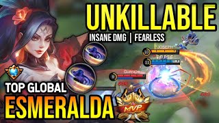 ESMERALDA BEST BUILD 2023  TOP GLOBAL ESMERALDA GAMEPLAY  MOBILE LEGENDS✓ [upl. by Ameh798]