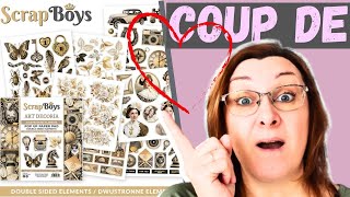 A quoi ressemble la collection Art Decoria de ScrapBoys scrapbooking scrapboys [upl. by Mateusz]