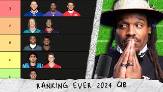 Cam Newton ranks every single 2024 NFL Quarterback [upl. by Azar232]