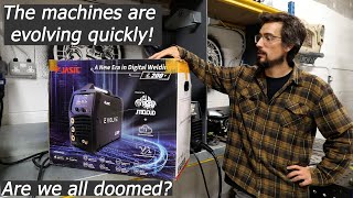 Are Welders Becoming Too High Tech Jasic Evolve 200 Mig  Tig Welder Review  Pulsed Mig Aluminium [upl. by Nnylhtak]