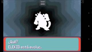 🧬 Evolución Elekid a Electabuzz Pokémon Glazed  Pokémon Android [upl. by Arakaj]