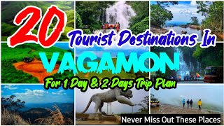 Top 20 Tourist Places In Vagamon  Vagamon Kerala Tourism  Places to Visit In Vagamon  Vagamon [upl. by Madelle]