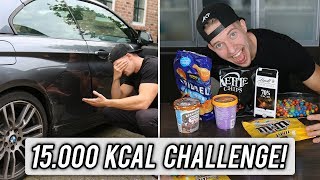 15000 CALORIEËN CHALLENGE  Dit loopt slecht af [upl. by Chadbourne]