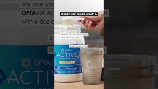 AM Routine with OPTAVIA ACTIVE Whey Protein [upl. by Rina]