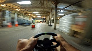 Racing Through Old Factory Ninebot GoKart Pro POV 20 [upl. by Auqenes289]