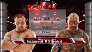 KSW Free Fight Marcin Rozalski vs Mariusz Pudzianowski [upl. by Joerg34]