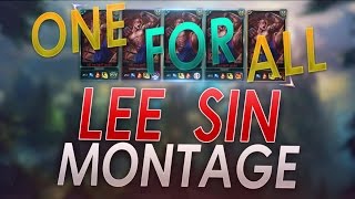 One For All Lee Sin Montage  League of Legends [upl. by Celine172]