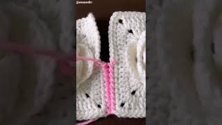 Neatest way to Join Granny Squares [upl. by Petty]