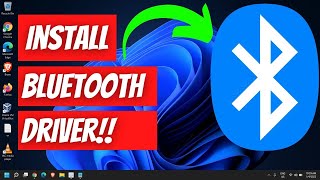 How To Install Bluetooth Drivers On Windows 1110  Easy StepbyStep Guide 2024 [upl. by Arrehs]