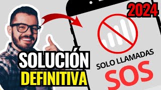 Cómo solucionar Red móvil no disponible sólo llamadas de emergencia no registro de red en 2024 [upl. by Notyard627]