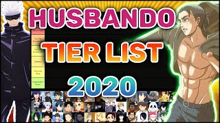 Anime Husbando Tier List 2020 [upl. by Ubald]