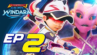 EP02  BoBoiBoy Galaxy Windara  Pergolakan Di Windara [upl. by Akinit485]