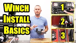 HOW TO INSTALL an ATV WINCH [upl. by Marla]