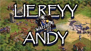 Liereyy vs FreakinAndy Warlords 3  Ro16 [upl. by Ruberta]