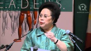 Miriam on Senate mental health Revilla speech [upl. by Zetram]