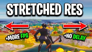 How To Get Stretched Resolution In Fortnite Chapter 5 WORKING 2024 [upl. by Aroel]