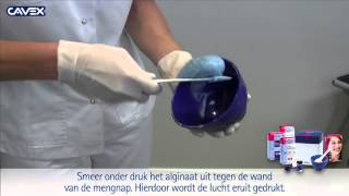 Cavex Alginate  Manual Mixing NL [upl. by Adnilema]