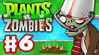 Plants vs Zombies  Gameplay Walkthrough Part 6  World 3 HD [upl. by Neeruan]