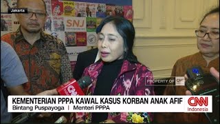 Kementerian PPPA Kawal Kasus Korban Anak Afif [upl. by Stephania899]