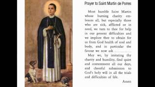 Prayer to St Martin de Porres [upl. by Reimer]