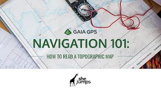 Navigation 101  How to Read a Topographic Map [upl. by Adamis290]