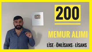 KPSS 60 PUANLA 200 MEMUR ALIMI MİLLİ SARAYLAR İDARESİ BAŞKANLIĞI PERSONEL ALIMI [upl. by Grier]