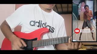 Lamok Song Whamos Cruz with Lead Guitar Cover hahaha [upl. by Aihtnic688]