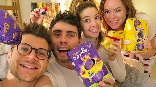 ZALFIE amp JANYA EASTER EGG HUNT [upl. by Nylsor]