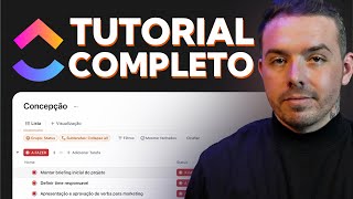 Clickup 30 do ZERO construa um sistema de gestão completo  template gratuito [upl. by Odracir829]