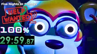 THE IMPOSSIBLE SPEEDRUN Vtuber Speedruns Fnaf Help Wanted 2 [upl. by Aryt]