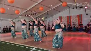 Oreades Bellydance at National Folk Festival 2024 [upl. by Emogene]