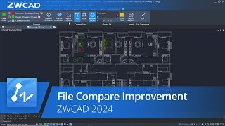 File Compare Improvement  ZWCAD 2024 Official [upl. by Audun]