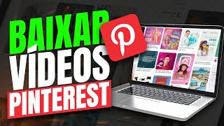 Como BAIXAR VIDEOS do Pinterest [upl. by Aihseuqal]