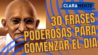 30 Frases Poderosas para Comenzar el Día con Inspiración [upl. by Fillian839]