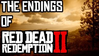 The Beautiful Endings of Red Dead Redemption 2 [upl. by Cassiani]