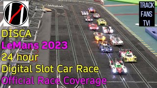 2023 DISCA LeMans 24 Hour Digital Slot Car Race slotcar slotcarracing [upl. by Nod]