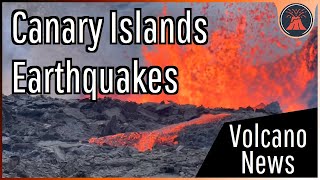 This Week in Volcano News Canary Islands Earthquakes Karangetang Erupts [upl. by Adriel]