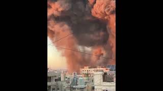 BREAKINGIsrael bombed Lebanon capital Beirut [upl. by Qooraf]