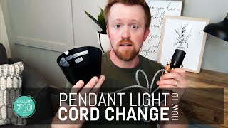 DIY How To Changing the cord on an IKEA RANARP pendant light [upl. by Stronski]