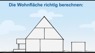 Wohnflächen­berechnung Was zählt zur Wohnfläche und was nicht [upl. by Fritze]