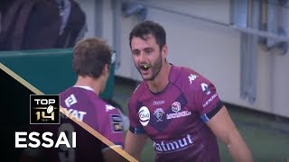 TOP 14  Essai JeanBaptiste DUBIE 2 UBB  BordeauxBègles  Toulon  J7  Saison 20172018 [upl. by Korry496]