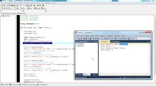 Introduction to Programming using C  Writing to a file [upl. by Ronnoc360]